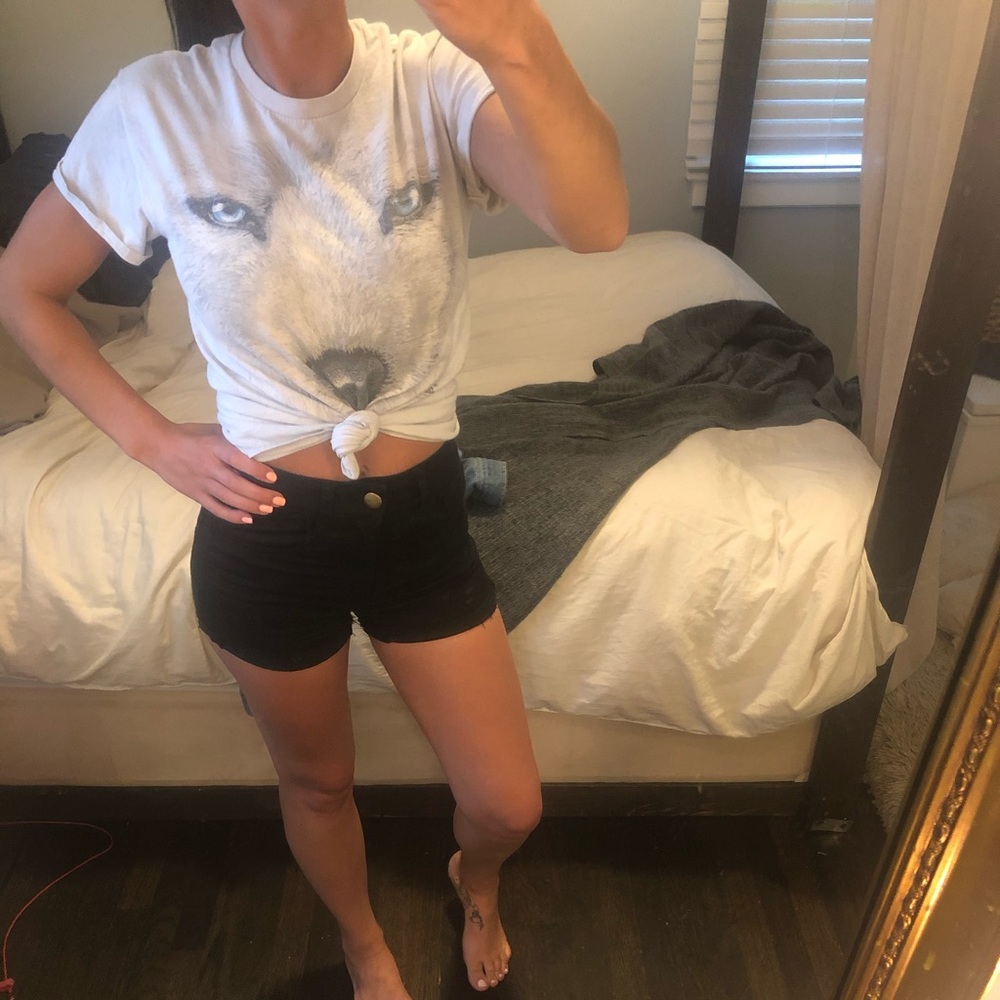 WOLF FACE GRAPHIC TEE